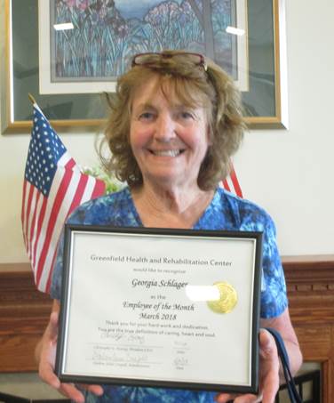Employees of the Month: Georgia Schlager, Samantha Smolarek, and Mary Erikson
